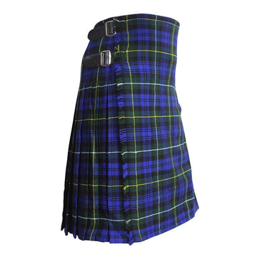 Scottish Campbell Of Argyll Tartan Kilt 8 Yards With Pleats Medium Weight 13oz Leather Straps - biznimart